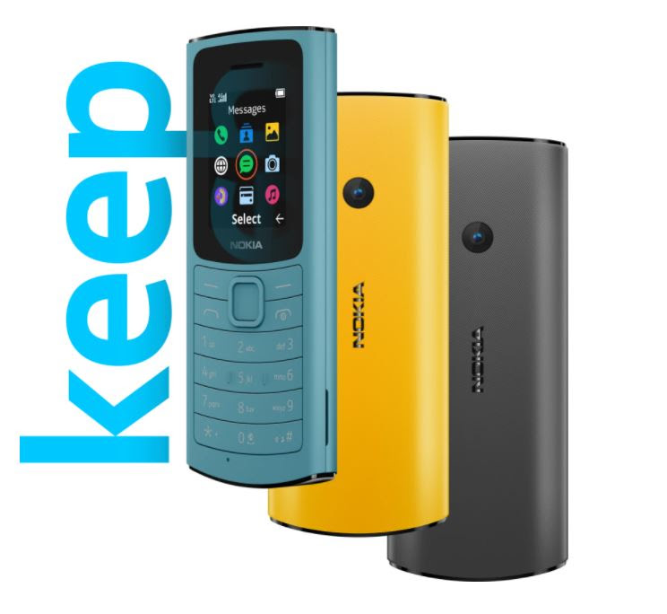 Thiết kế của Nokia 110 2021 - Trẻ trung và nổi bật