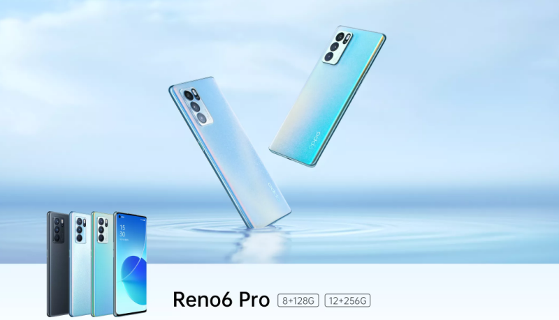OPPO Reno6 Pro với ba phiên bản màu ấn tượng