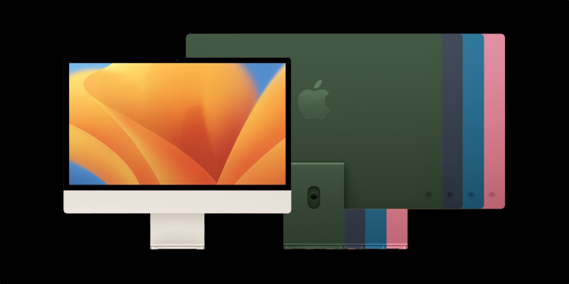 Thông tin rò rỉ về iMac M2: màu sắc mới, màn hình 27 inch, không có viền trắng