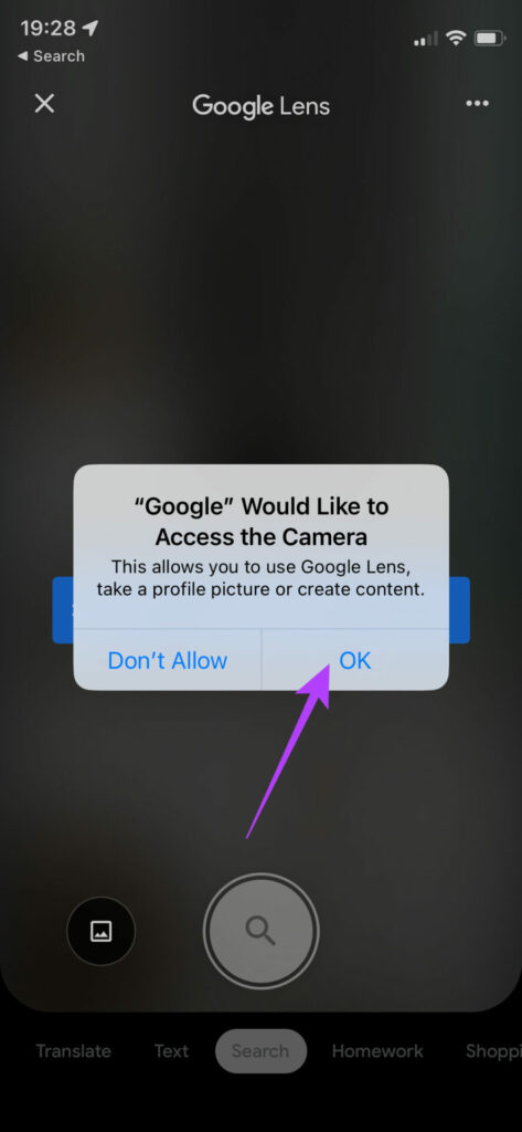 Sử dụng ứng dụng Google Lens trên iOS