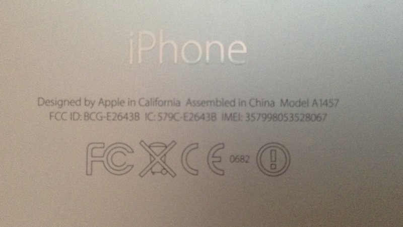 check imei iphone