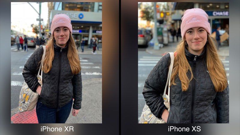 Chế độ Portrait Mode trên iPhone XR cho góc chụp rộng hơn trên iPhone XS