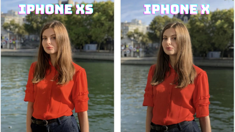 Khả năng xóa phông cho màu sắc siêu chân thực của camera iPhone XS