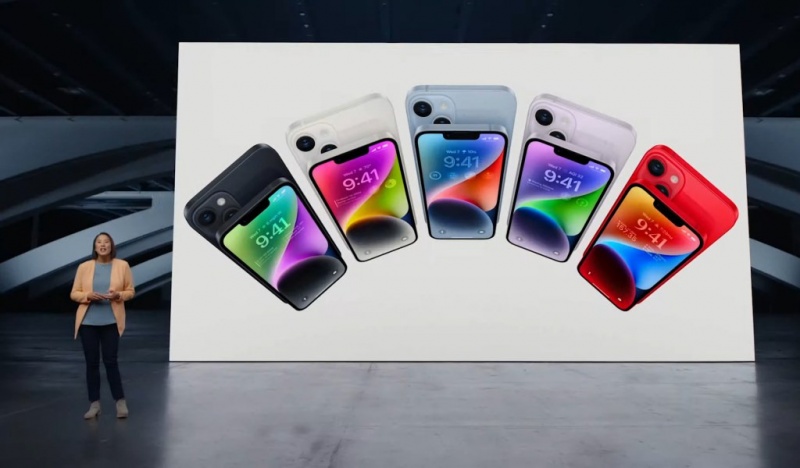 5 màu của iPhone 14 Plus