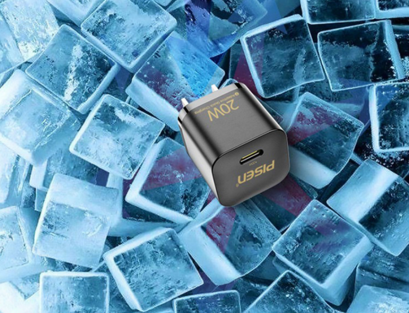 Khả năng tản nhiệt tuyệt vời trên sạc Pisen Quick Ice Crystal PD20W Explorer