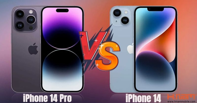 So sánh iPhone 14 cũ và iPhone 14 Pro cũ về thiết kế