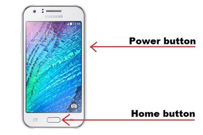 Sử dụng nút Home và nút nguồn để chụp màn hình Samsung J7 là một cách cực kỳ đơn giản và nhanh chóng