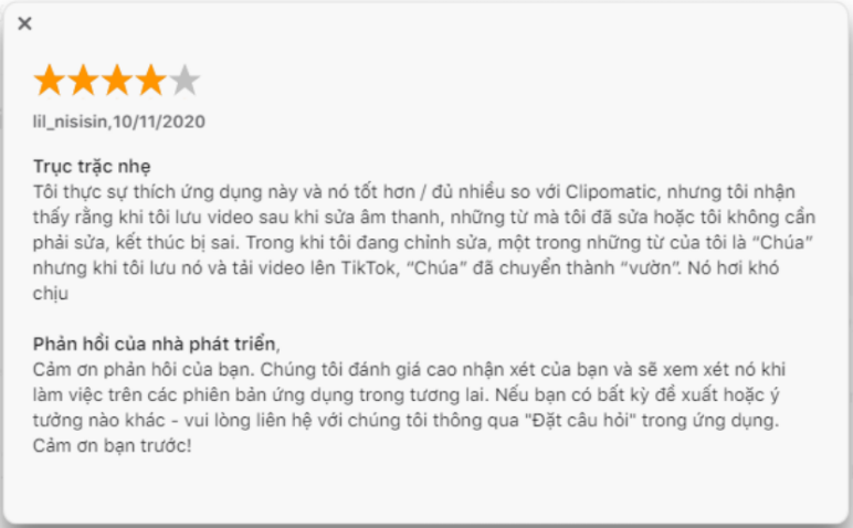 Review từ người dùng về app chỉnh video Clipchamp 