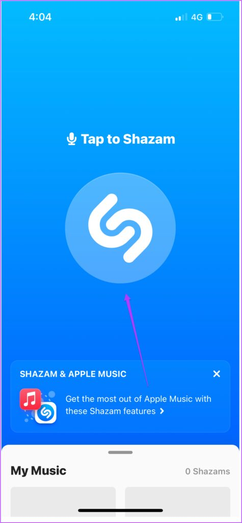Cài đặt ứng dụng Shazam từ App Store