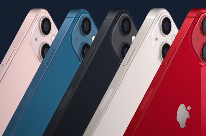 Bốn tùy chọn màu sắc được Apple trang bị trên iPhone 13