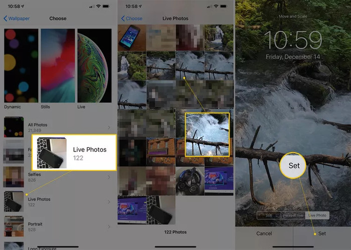 Cách đặt Live Photo hình nền động làm hình nền trên iPhone iOS 16   126vn