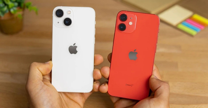 So sánh hai phiên bản iPhone 13 mini và iPhone 12 mini 