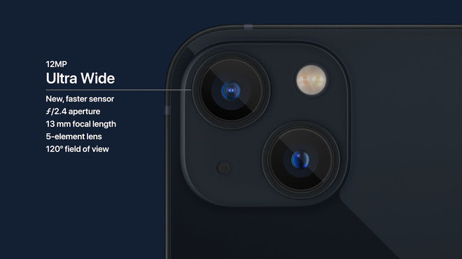 Camera iPhone 13 mini - Thay đổi thiết kế, nâng cấp thông số
