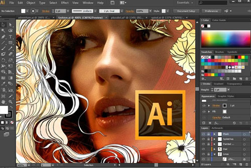 Phần mềm chỉnh sửa ảnh Adobe Illustrator