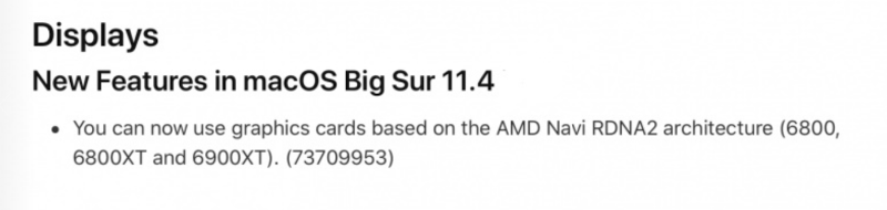 hnammobile - Apple phát hành macOS Big Sur 11.4 chính thức với hỗ trợ GPU mở rộng - 3