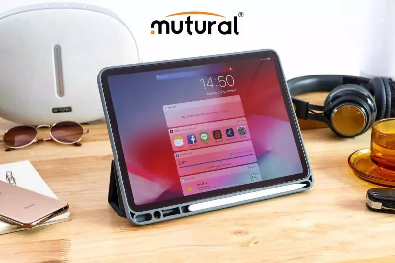 Trải nghiệm sử dụng tuyệt vời trên bao da Mutural iPad Mini 6