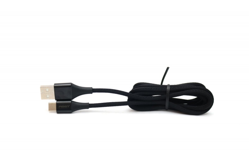 hnammobile - Cáp Pisen USB-C Braided 2.4A 1200mm (TC14-1200) - 1