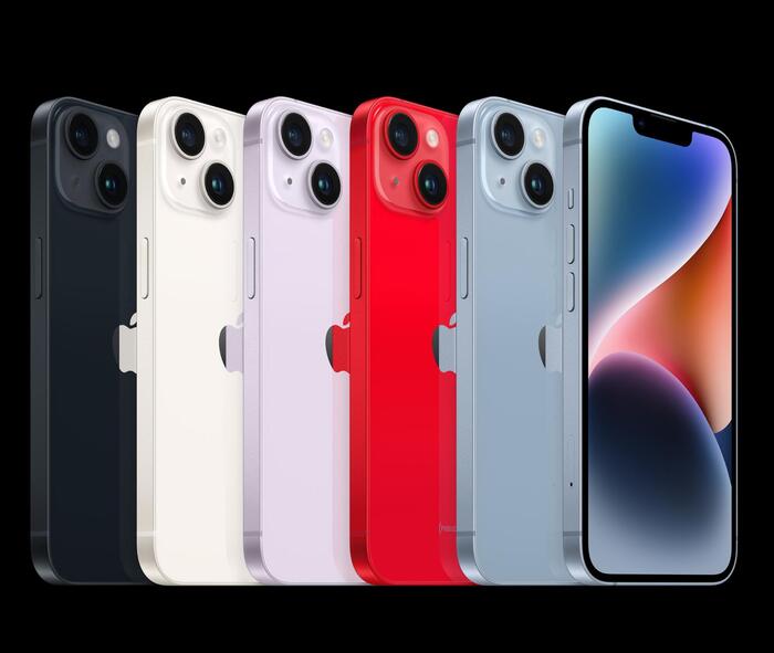 iPhone 14 các màu