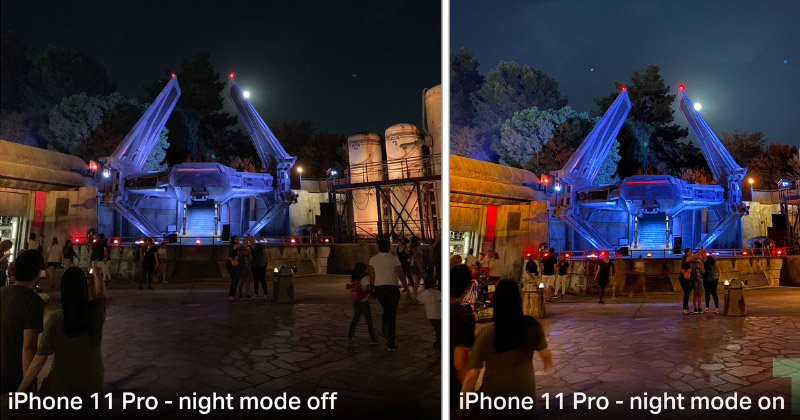 Chế độ chụp ảnh thiếu sáng ban đêm của iPhone 11 pro cũ