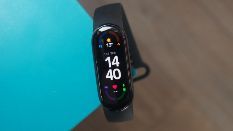 thiết kế mi band 6