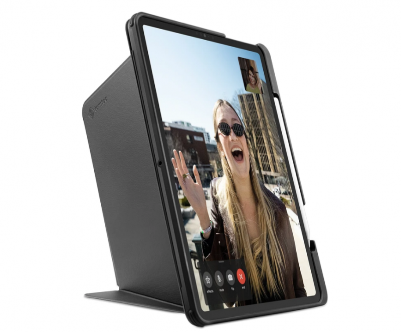 Thiết kế sang trọng của bao da Tomtoc Vertical iPad Pro 12.9 (B02-008)