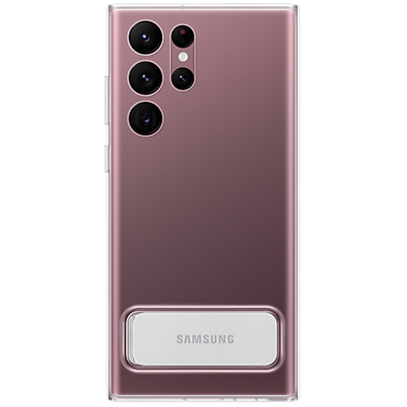 hnammobile - Ốp Lưng Samsung Clear Standing Galaxy S22 Ultra (EF-JS908) - 1