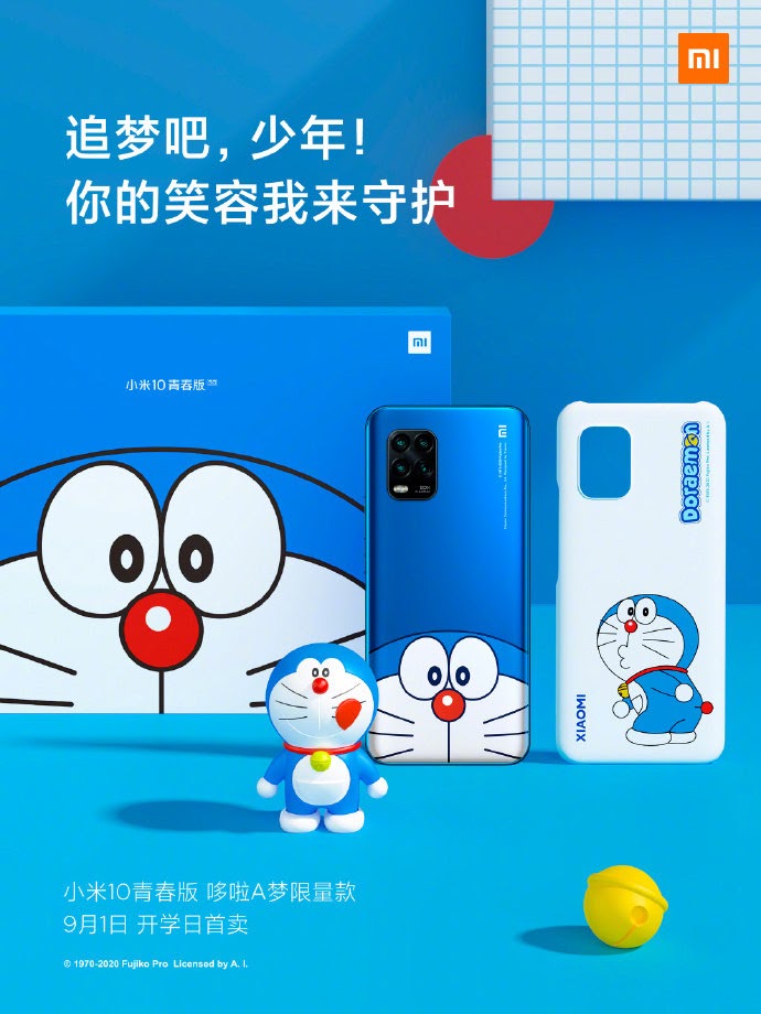 Sforum - Trang thông tin công nghệ mới nhất IMG_6305 Xiaomi ra mắt Mi 10 Youth phiên bản kỷ niệm 50 năm Doraemon, giá 9.5 triệu