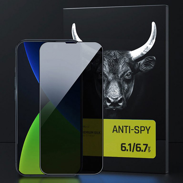 hnammobile - Dán Cường Lực Mipow Kingbull HD Anti Spy for iPhone 14 Pro 6.1 inch BJ415 - 1