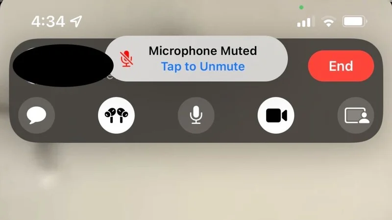 hnammobile - FaceTime trên iOS 15 sẽ nhắc nhở nếu người dùng cố nói chuyện khi micro không hoạt động - 2