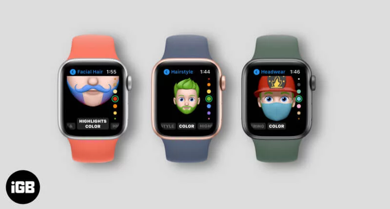 Hướng dẫn sử dụng Memoji trên Apple Watch trong watchOS 7