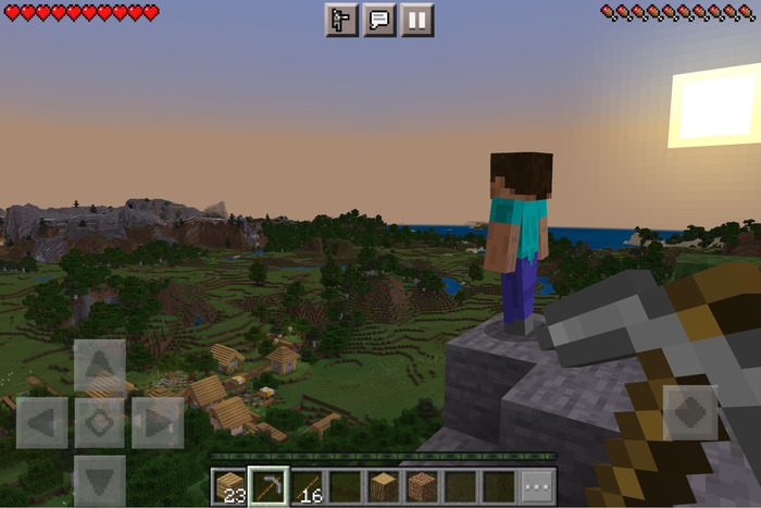 Giao diện game MineCraft