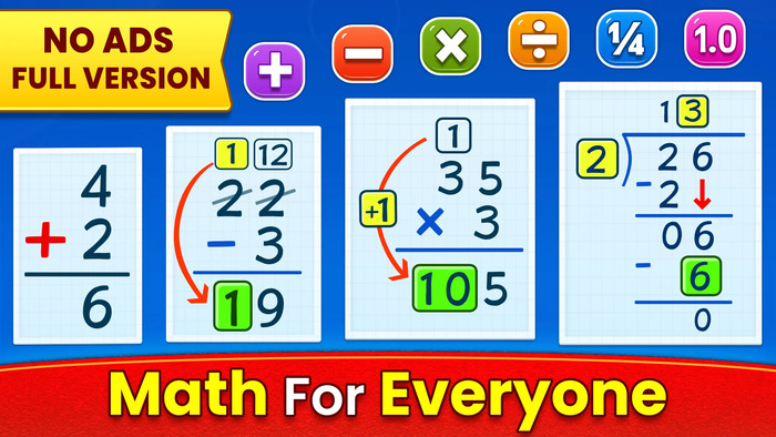 Giao diện game Math Games: Math for Kids