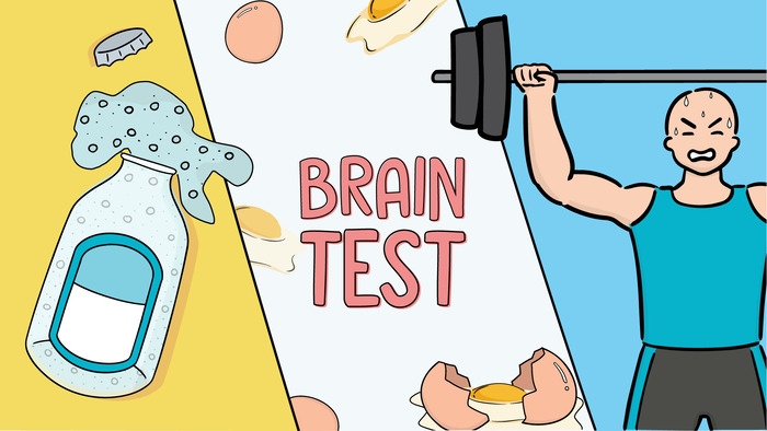 Giao diện game của Brain Test: Tricky Puzzles