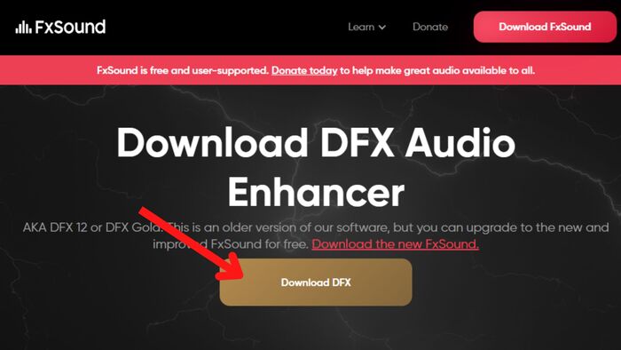 Tải DFX Audio Enhancer về máy