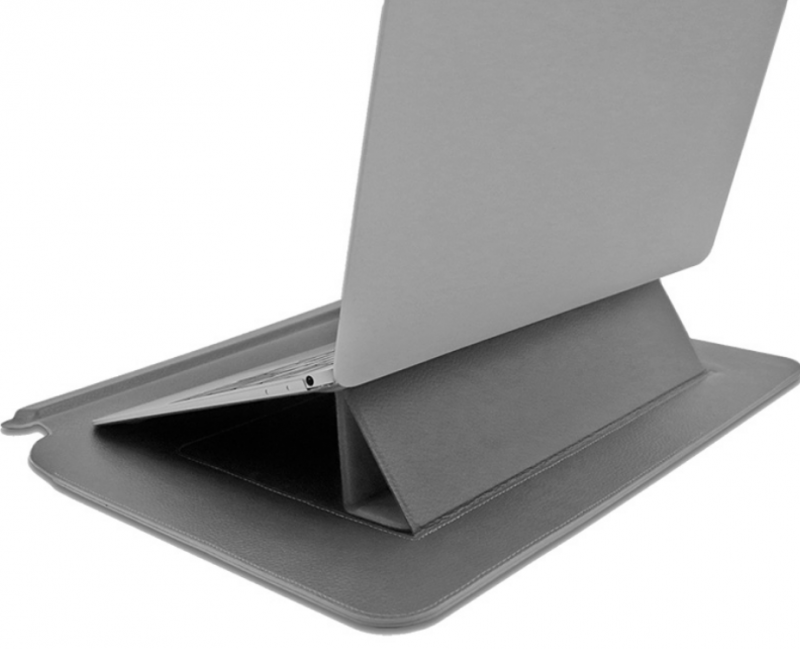 Giải pháp giá đỡ thông minh trên bao da Xiien X-Stand Leather Sleeve MacBook Air/Pro 13 inch (XS13)