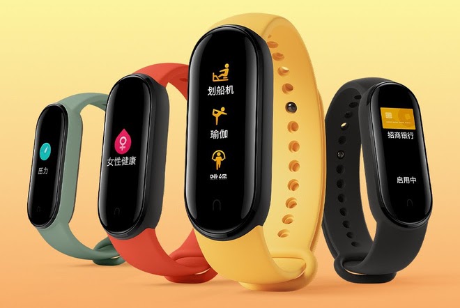 vòng đeo tay thông minh Xiaomi Mi band 5