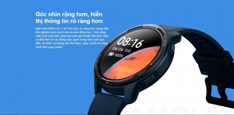 Đồng hồ thông minh Xiaomi Watch S1  - Định nghĩa lại đồng hồ thông minh tầm trung và cận cao cấp