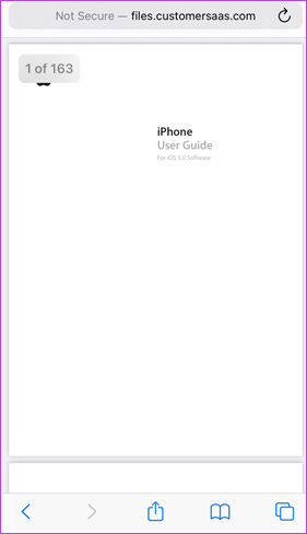 Cách lưu tài liệu PDF trong ứng dụng Files trên iPhone