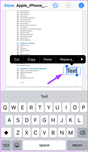 Cách điền tài liệu định dạng PDF bằng ứng dụng Files trên iPhone