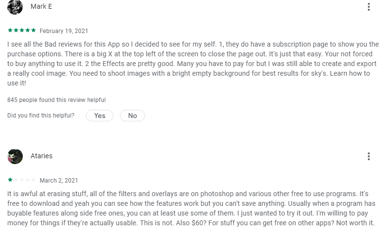 Review App chỉnh màu đẹp Enlight Quickshot