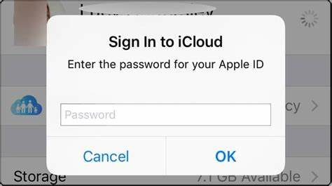 Nhập tên ID và mật khẩu tài khoản Apple cũ