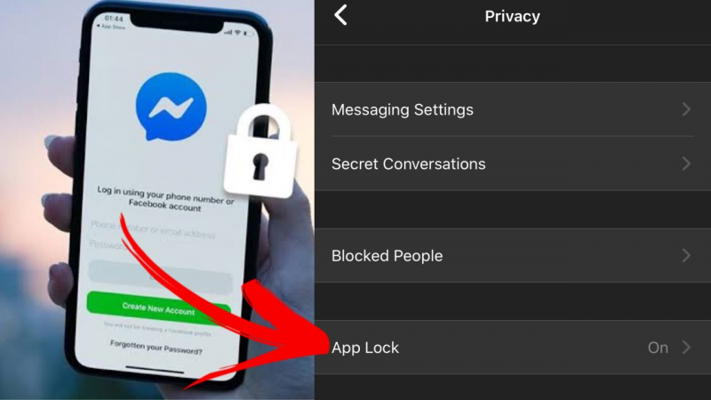 Khoá Messenger bằng tính năng App Lock