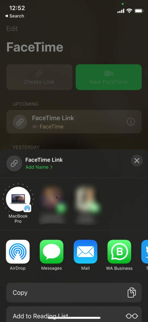 Tạo Facetime với người dùng Windows và Android