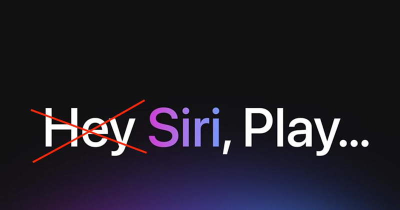 Apple muốn thay đổi lệnh kích hoạt 'Hey Siri' thành chỉ 'Siri'