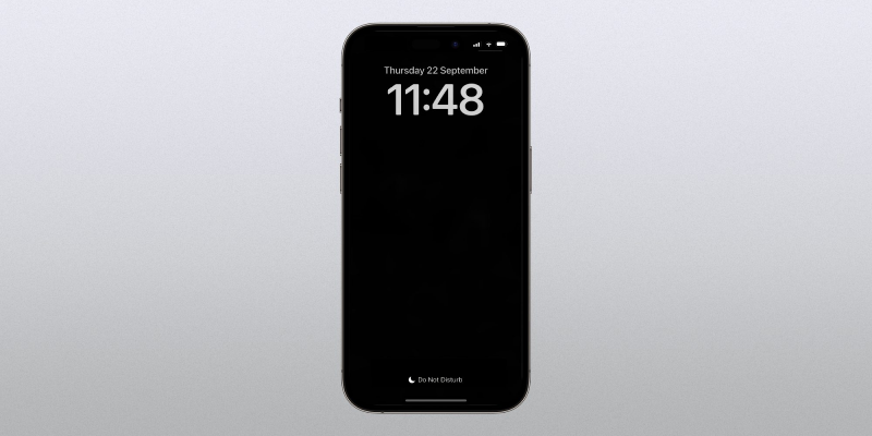 Bật chế độ màn hình luôn bật trắng đen trên iPhone 14 Pro