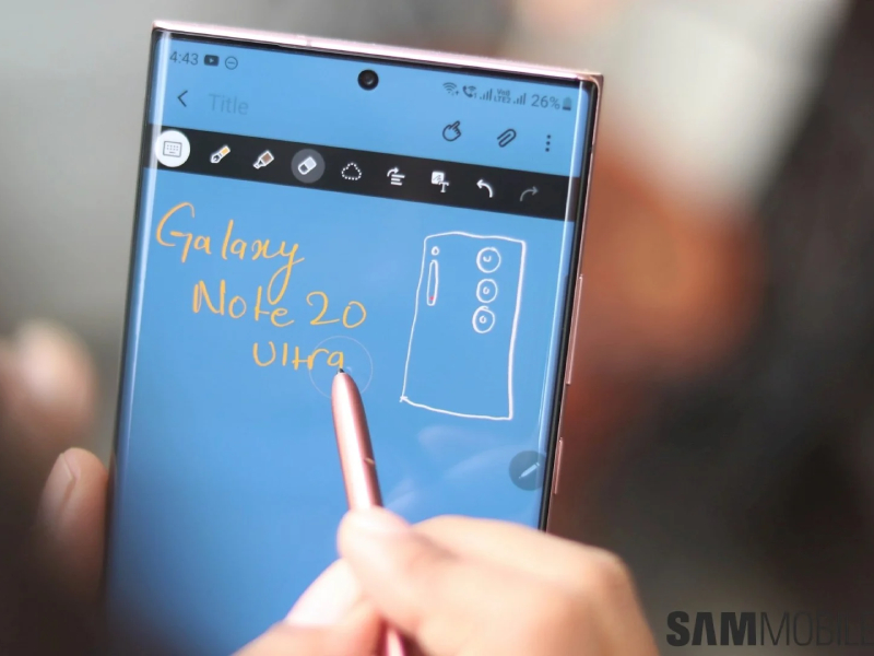 Năng suất đỉnh cao: Galaxy Note 20 Ultra