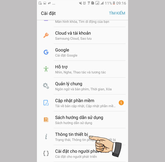 cách check imei samsung - 5