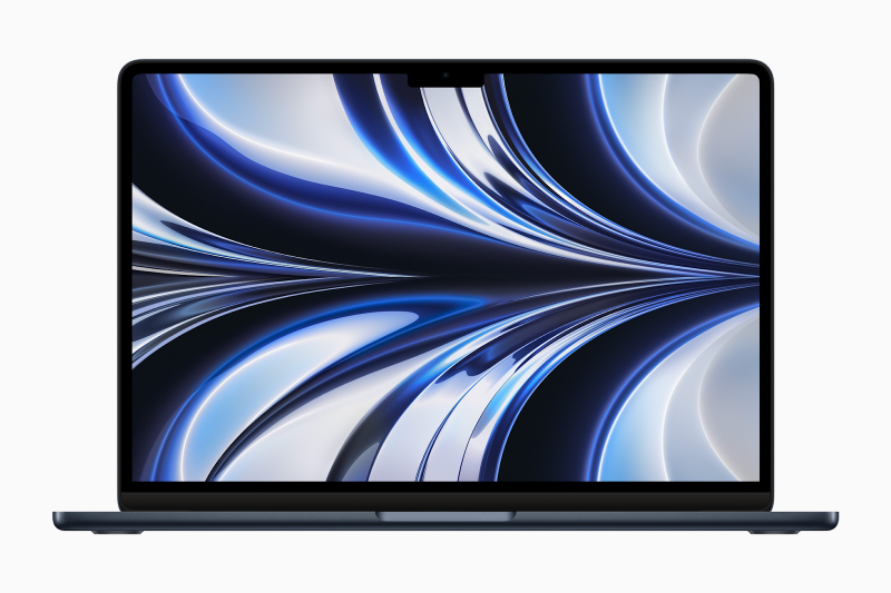 Trải nghiệm hiển thị sắc nét trên MacBook Air 13 inch 2022