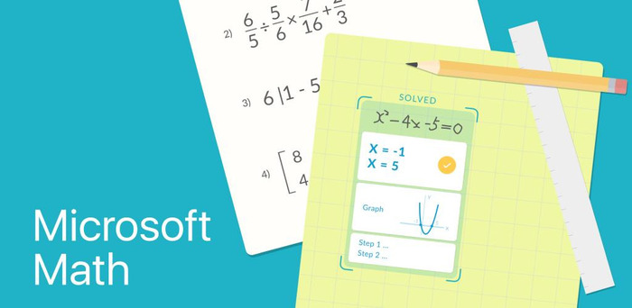 Microsoft Math Solver - app toán học ứng dụng công nghệ trí tuệ nhân tạo