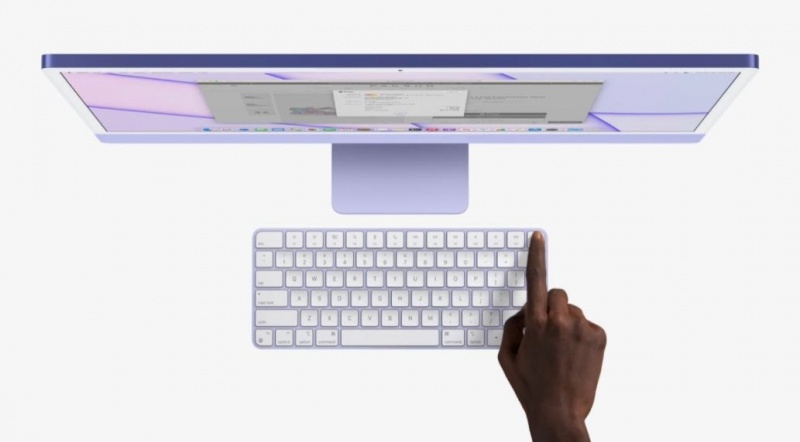 Bàn phím không dây Apple Magic Keyboard with Touch ID MK293ZA - Trợ thủ đắc lực của iMac 2021 và iPad Pro 